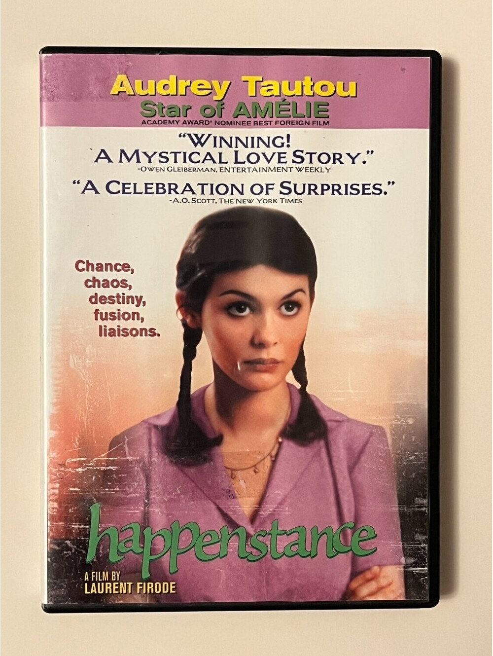 Happenstance DVD Audrey Tautou French Film English Subtitles 2000 Used